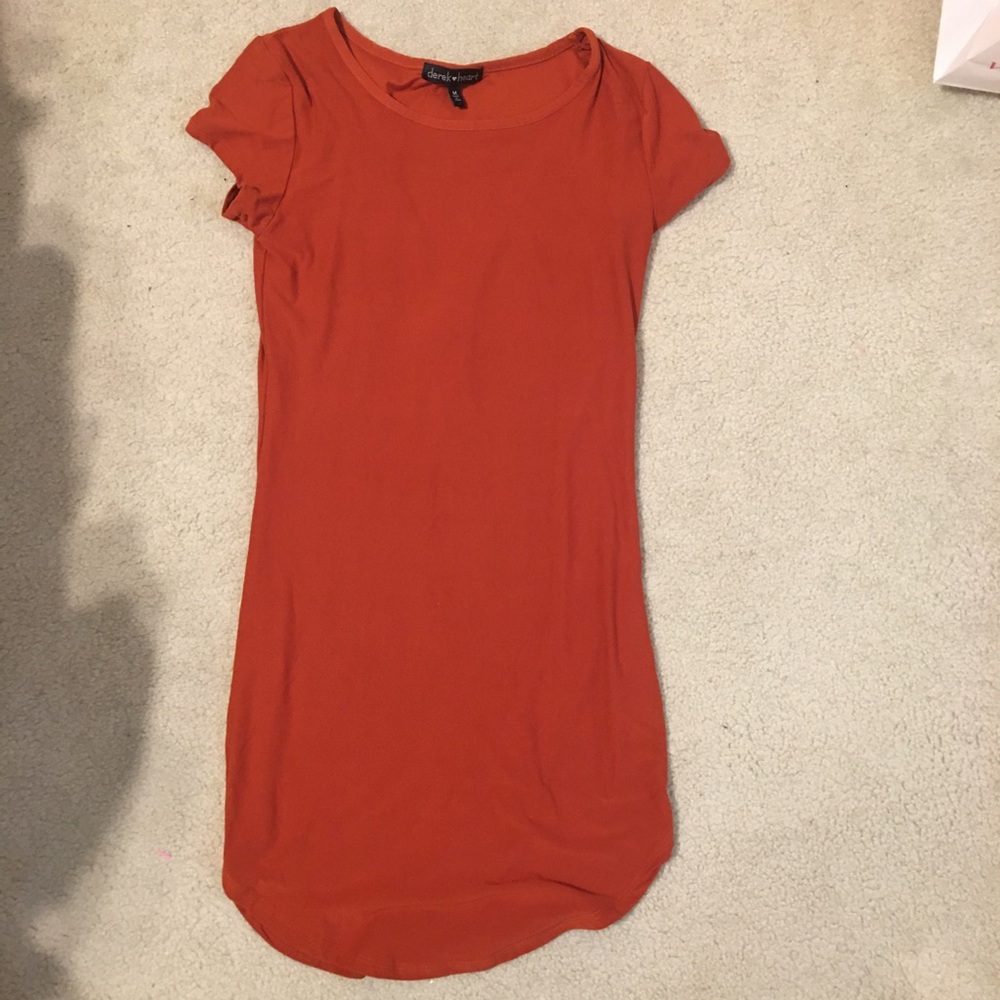 Orange dress